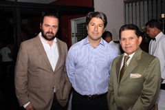 Rafael Rivas, Rafael Blanco Tejera y Julio Llibre